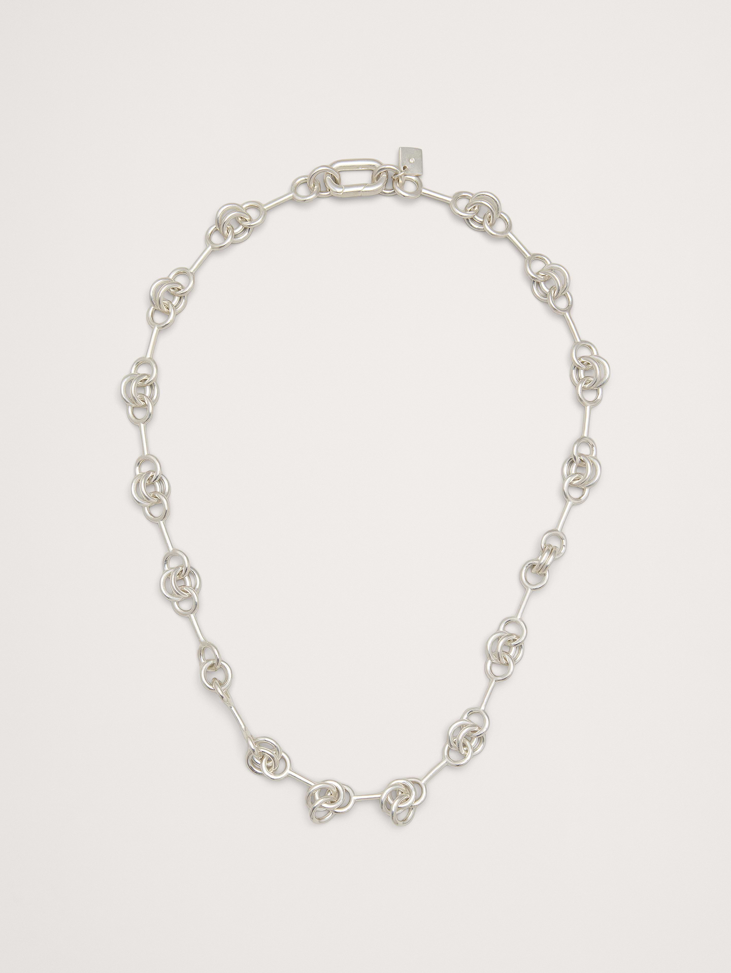 Image number 4 showing, Double Ring Chain Necklace