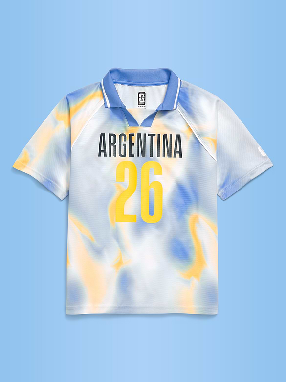 FIFA World Cup 26™ Argentina Lifestyle Collared Jersey T-Shirt for Kids