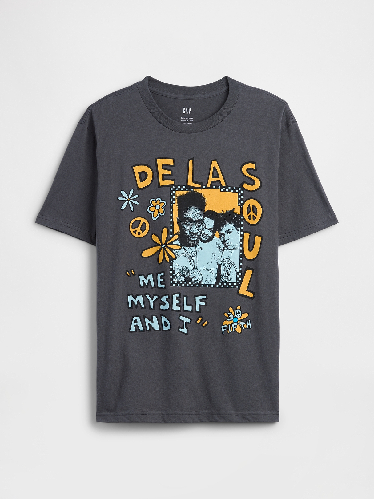De La Soul Everyday Soft Relaxed Graphic T-Shirt | Gap Factory
