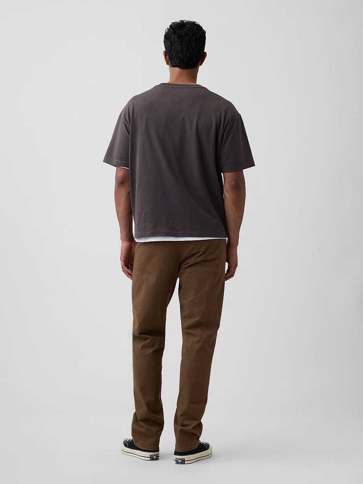 Image number 2 showing, GapFlex Essential Khakis in Straight Fit