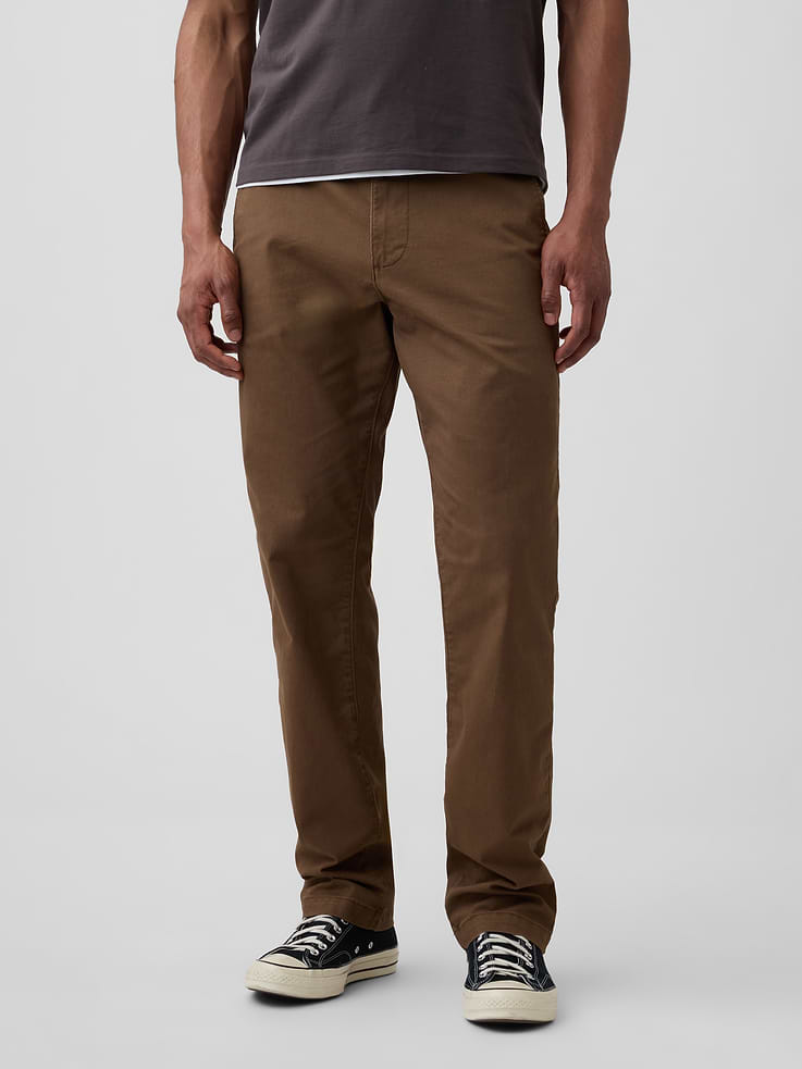 Image number 3 showing, GapFlex Essential Khakis in Straight Fit