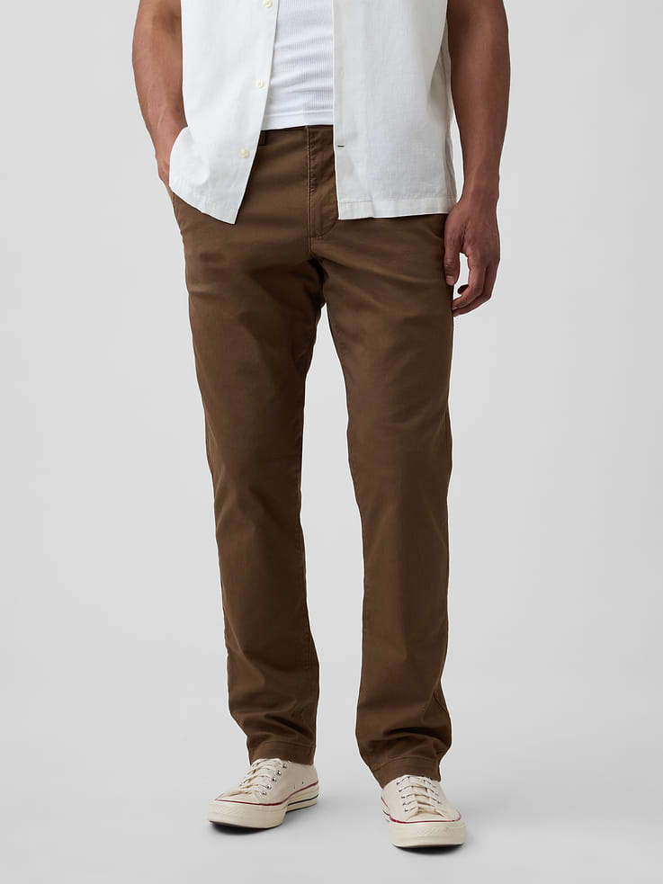 Image number 3 showing, GapFlex Essential Khakis in Slim Fit