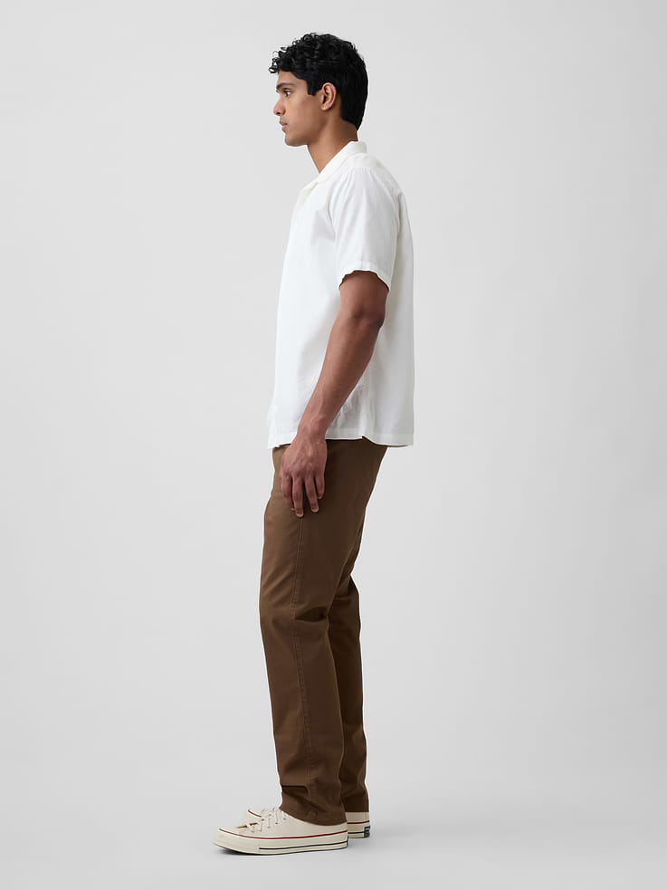 Image number 4 showing, GapFlex Essential Khakis in Slim Fit