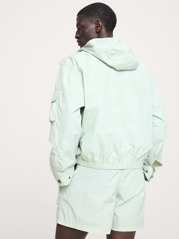 Relaxed Multi-Pocket Flight Jacket