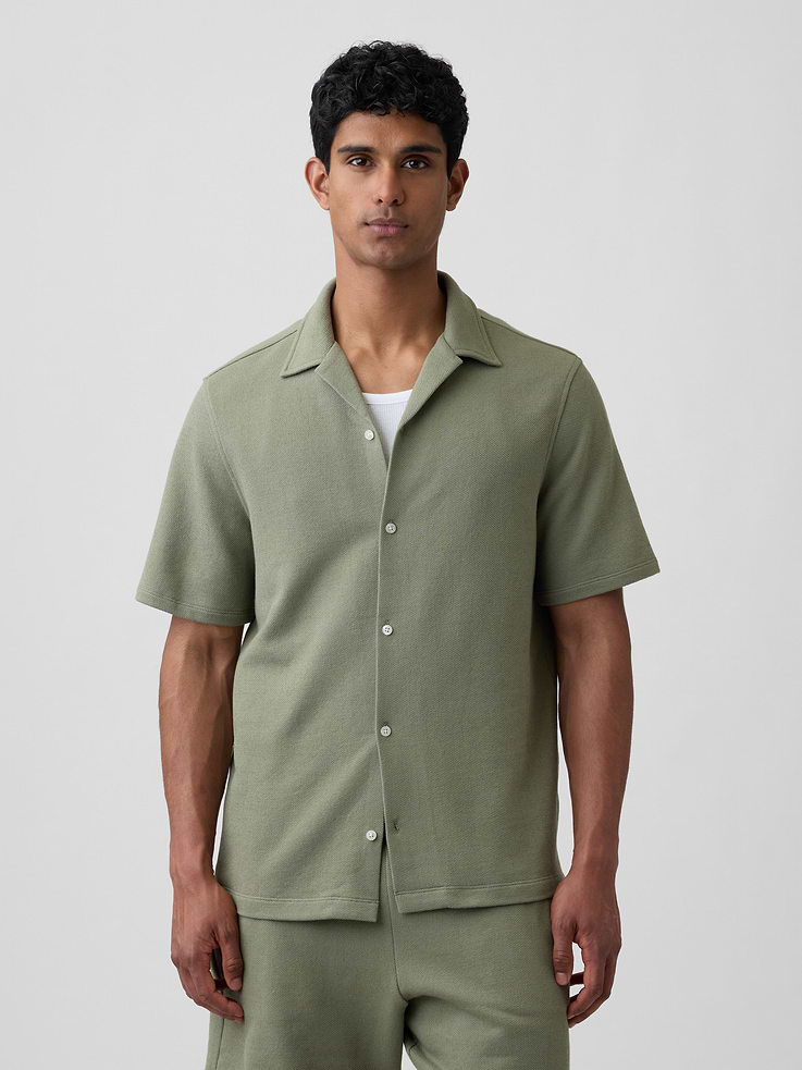 Image number 1 showing, Adult French Terry Vacay Shirt in Standard Fit