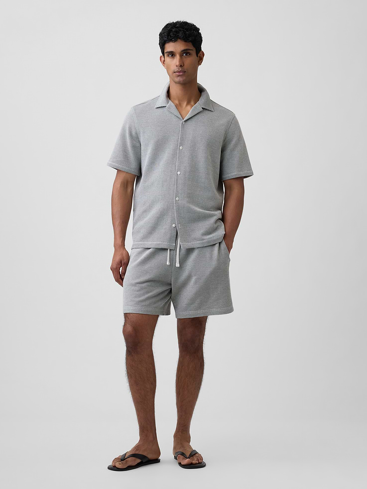 Image number 3 showing, Adult French Terry Vacay Shirt in Standard Fit