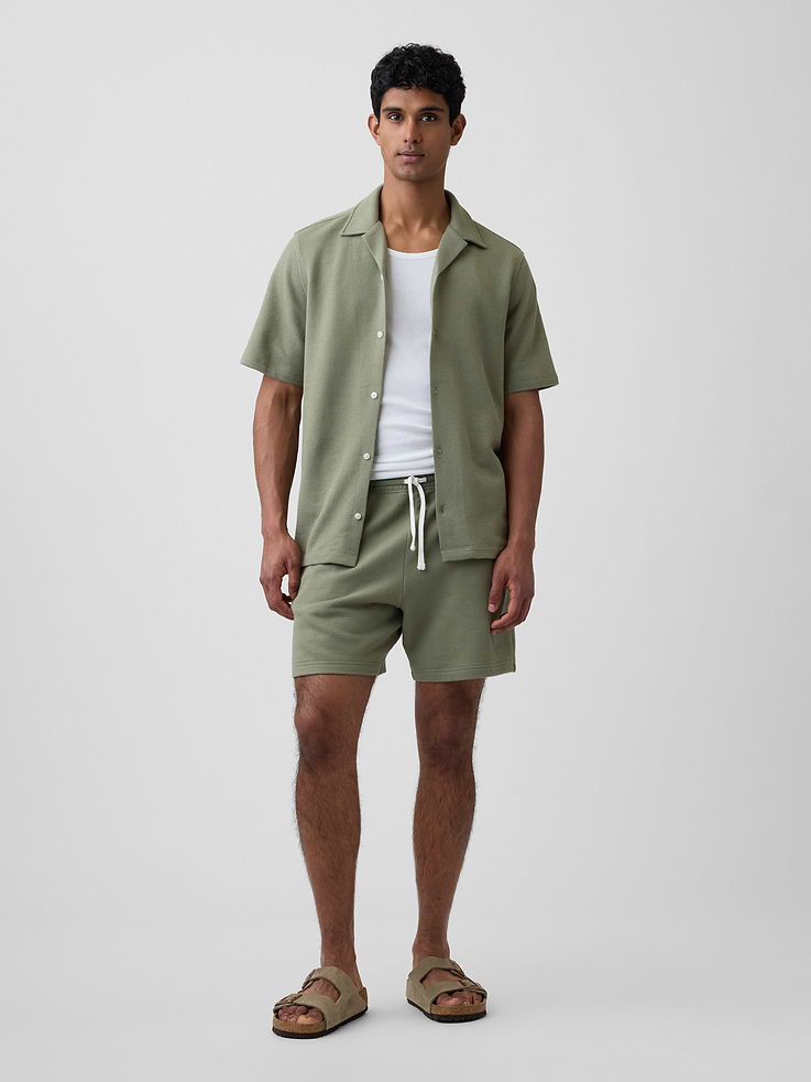 Image number 3 showing, Adult French Terry Vacay Shirt in Standard Fit
