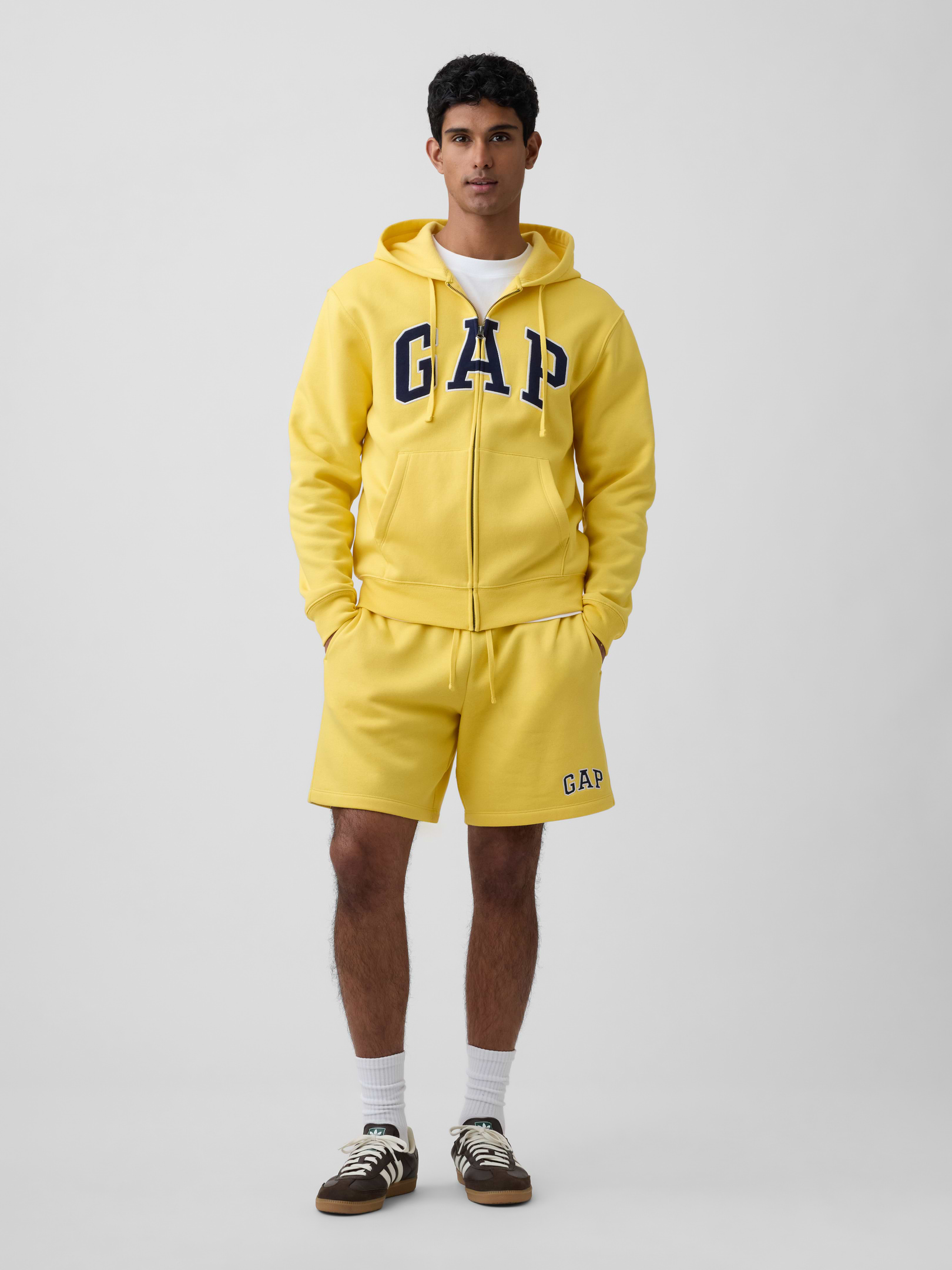 Adult Relaxed Gap Logo Zip Hoodie | Gap Factory