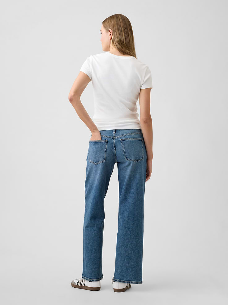 Image number 4 showing, Low Rise '90s Loose Jeans