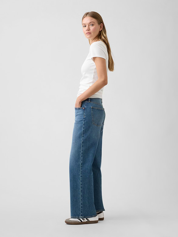 Low Rise '90s Loose Jeans