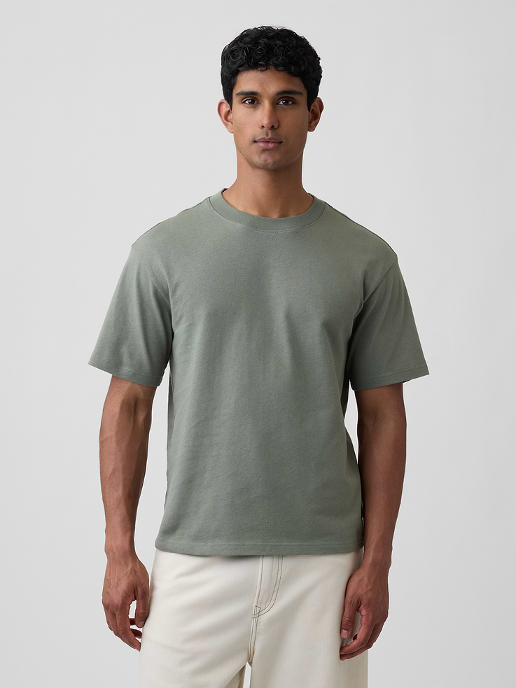 Image number 1 showing, Heavyweight Boxy T-Shirt