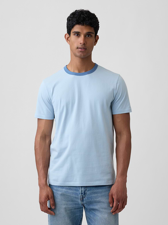 Everyday Soft Ringer Crewneck T-Shirt