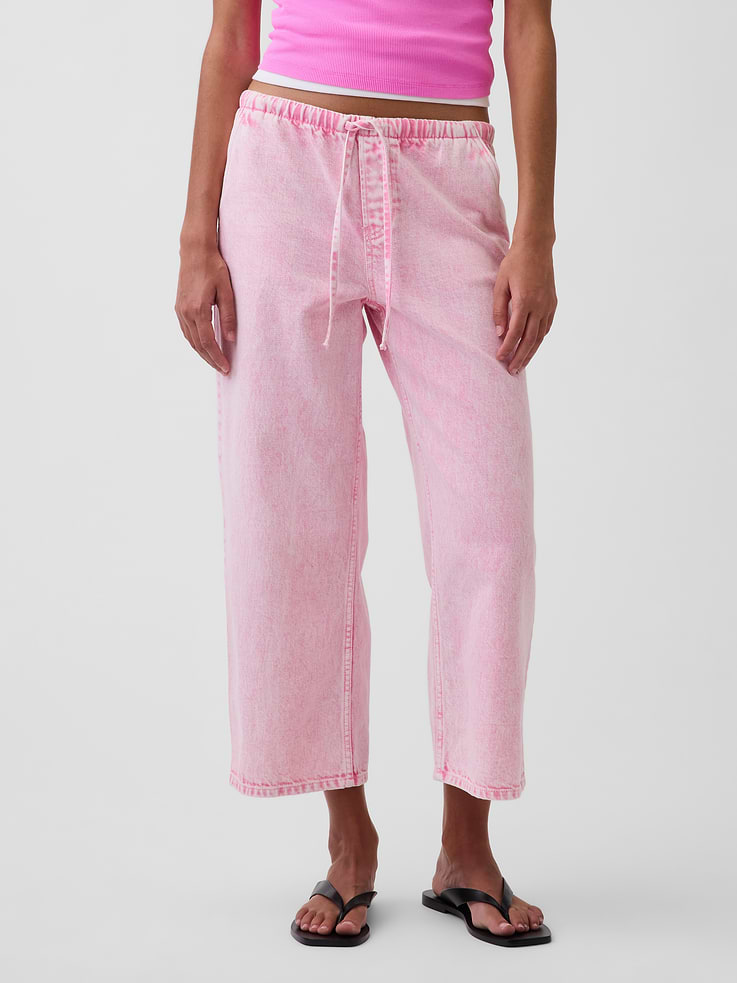 Image number 2 showing, Low Rise '90s Loose Easy Crop Jeans