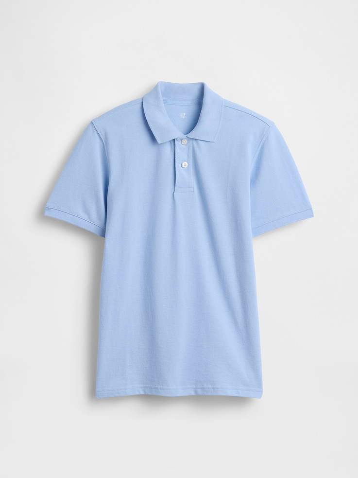 Image number 1 showing, Kids Pique Polo Shirt