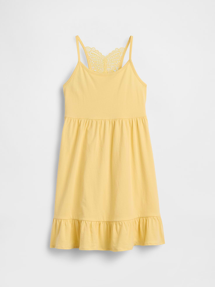 Image number 1 showing, Kids Crochet-Butterfly Dress