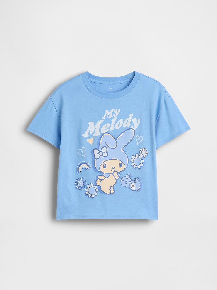 Image number 1 showing, Kids Oversized Graphic T-Shirt