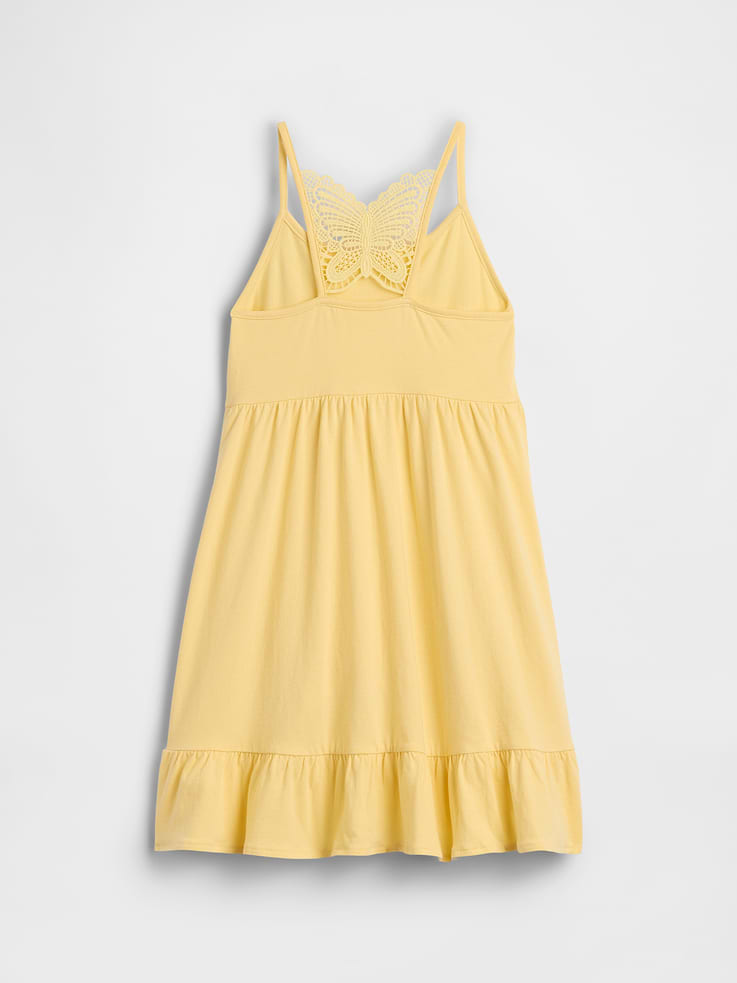 Image number 2 showing, Kids Crochet-Butterfly Dress