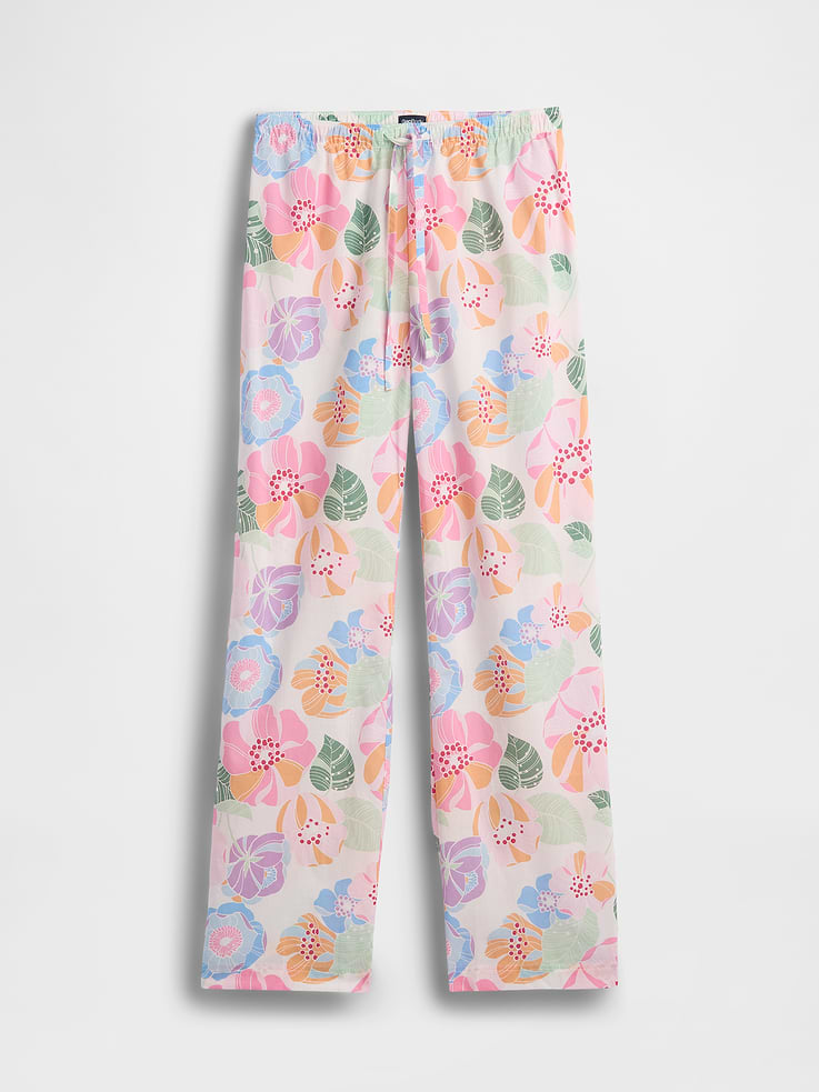 Image 4 of 4, Poplin PJ Pants