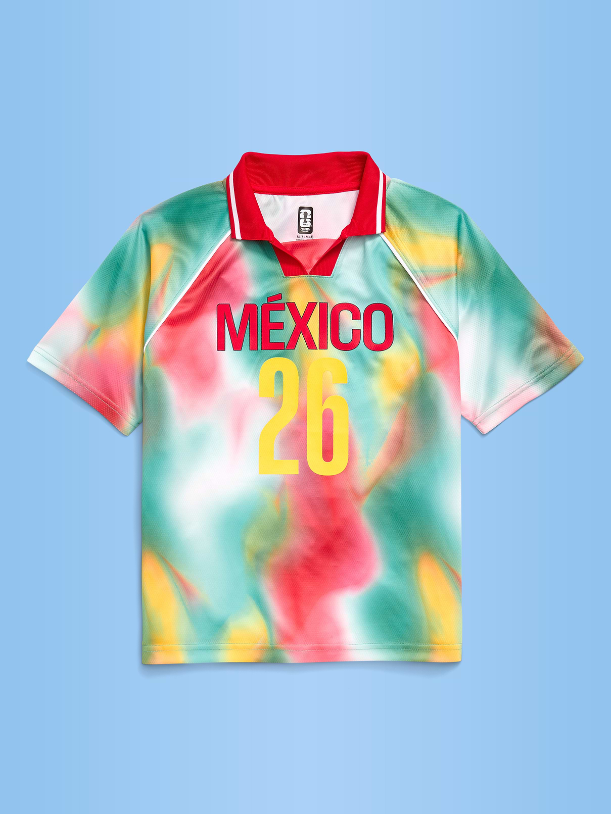 L'image numéro 2 présente T-shirt en jersey à col Coupe du monde de la FIFA 26™, Mexique pour enfant