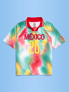 L'image numéro 2 présente T-shirt en jersey à col Coupe du monde de la FIFA 26™, Mexique pour enfant