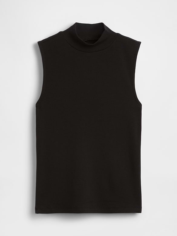 Modern Mockneck Tank Top