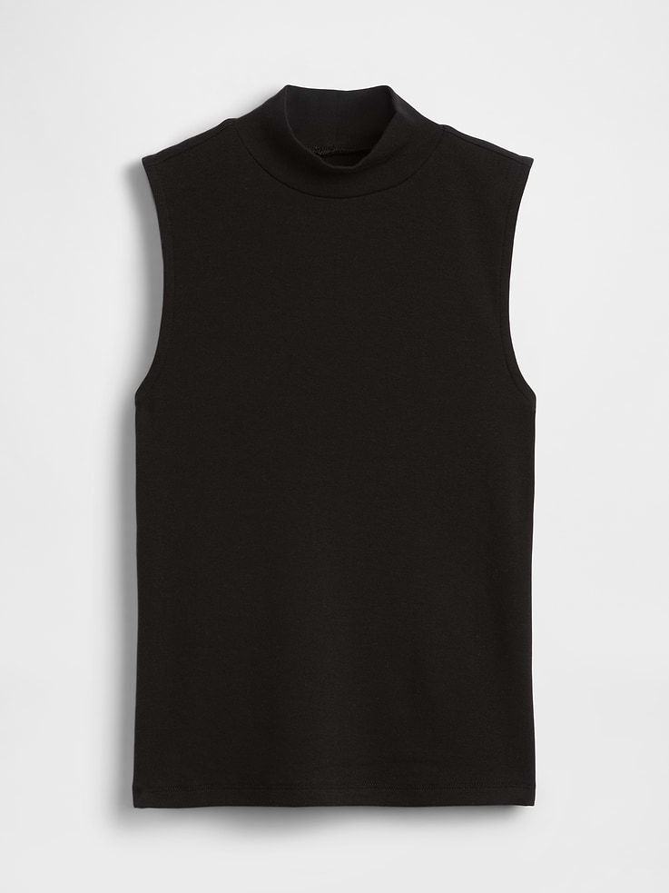 Image number 5 showing, Modern Mockneck Tank Top