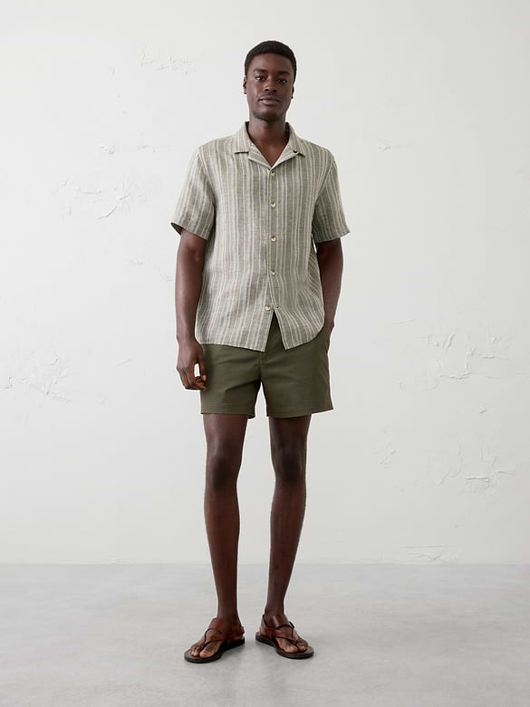 Slim-Fit 5" Summerweight Chino Short
