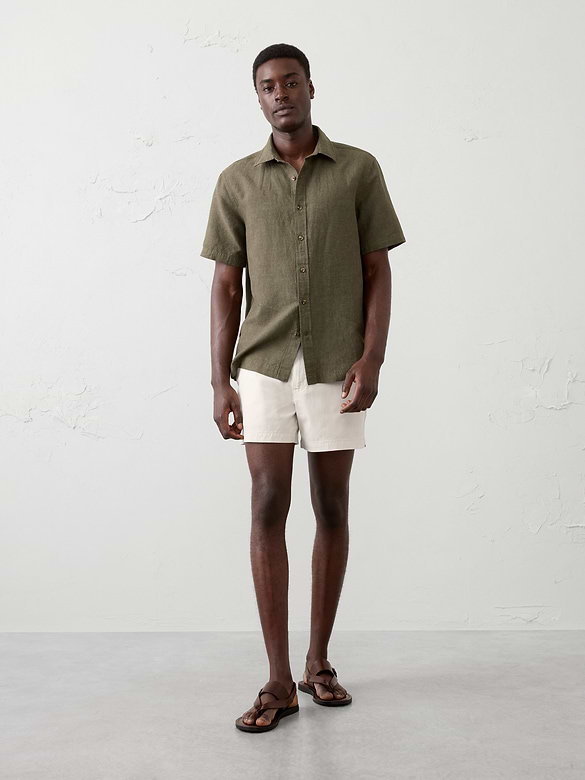 Slim-Fit 5" Summerweight Chino Short