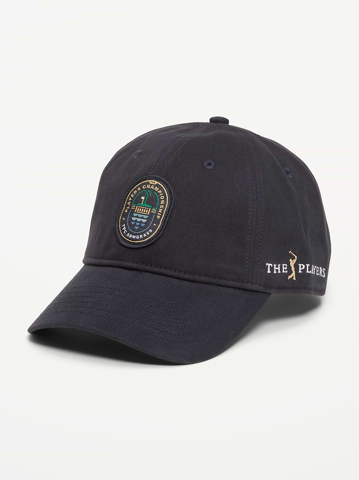 Image 1 of 1, button at crown, embroidered eyelets, licensed graphic, curved visor, © 2026 The PGA of America, Product #877405