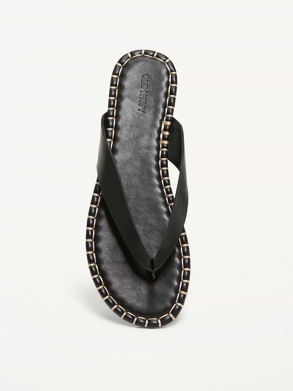 Whipstich Flip-Flops for Women