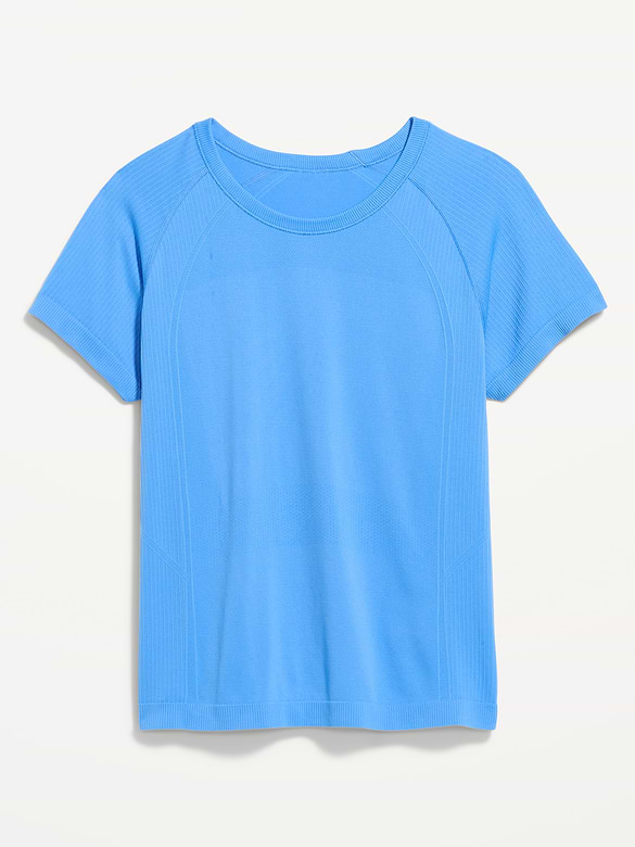 Fluid Seamless Fitted T-Shirt
