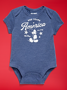 Image number 2 showing, Old Navy x Disney Mickey Mouse Short-Sleeve Unisex Graphic Bodysuit for Baby