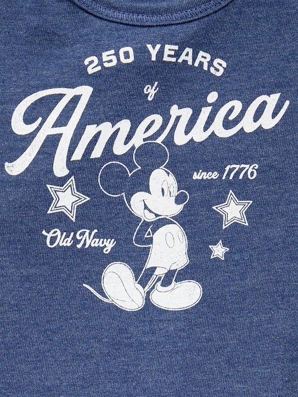 Old Navy x Disney Mickey Mouse Short-Sleeve Unisex Graphic Bodysuit for Baby