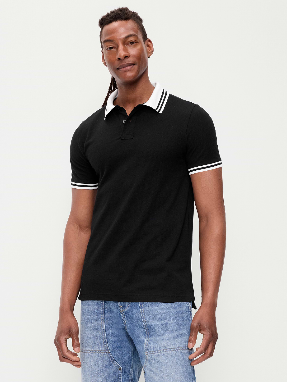 Image number 1 showing, Classic Fit Pique Polo