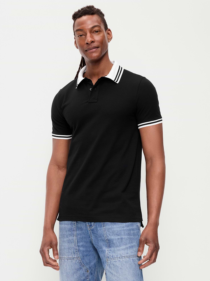 Image number 1 showing, Classic Fit Pique Polo
