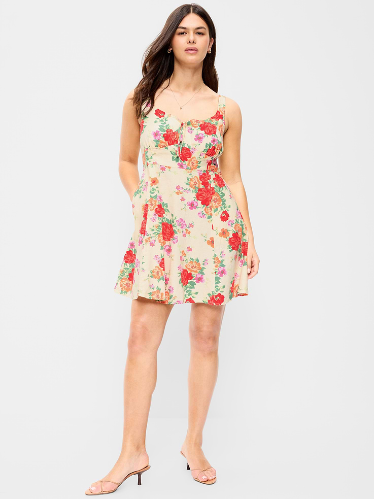Image number 7 showing, Fit & Flare Cami Mini Dress