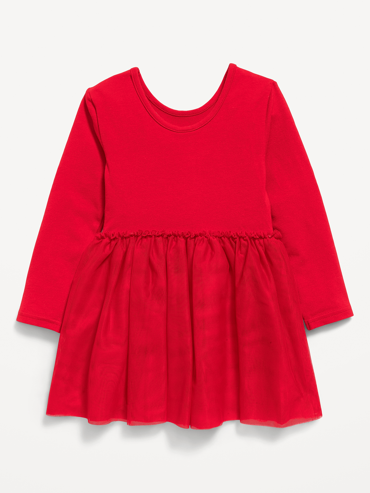 Image number 3 showing, Long-Sleeve Holiday Tutu Dress for Toddler Girls