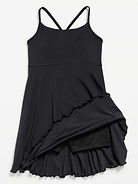 Image number 3 showing, StudioSmooth Sleeveless Athletic Dress for Girls