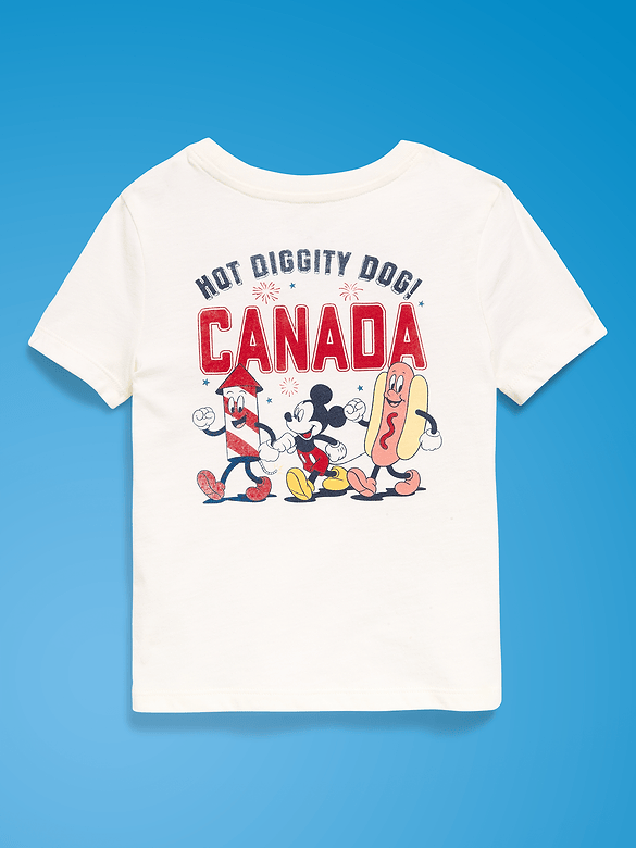 Old Navy x Disney Mickey Mouse Unisex Graphic T-Shirt for Toddler