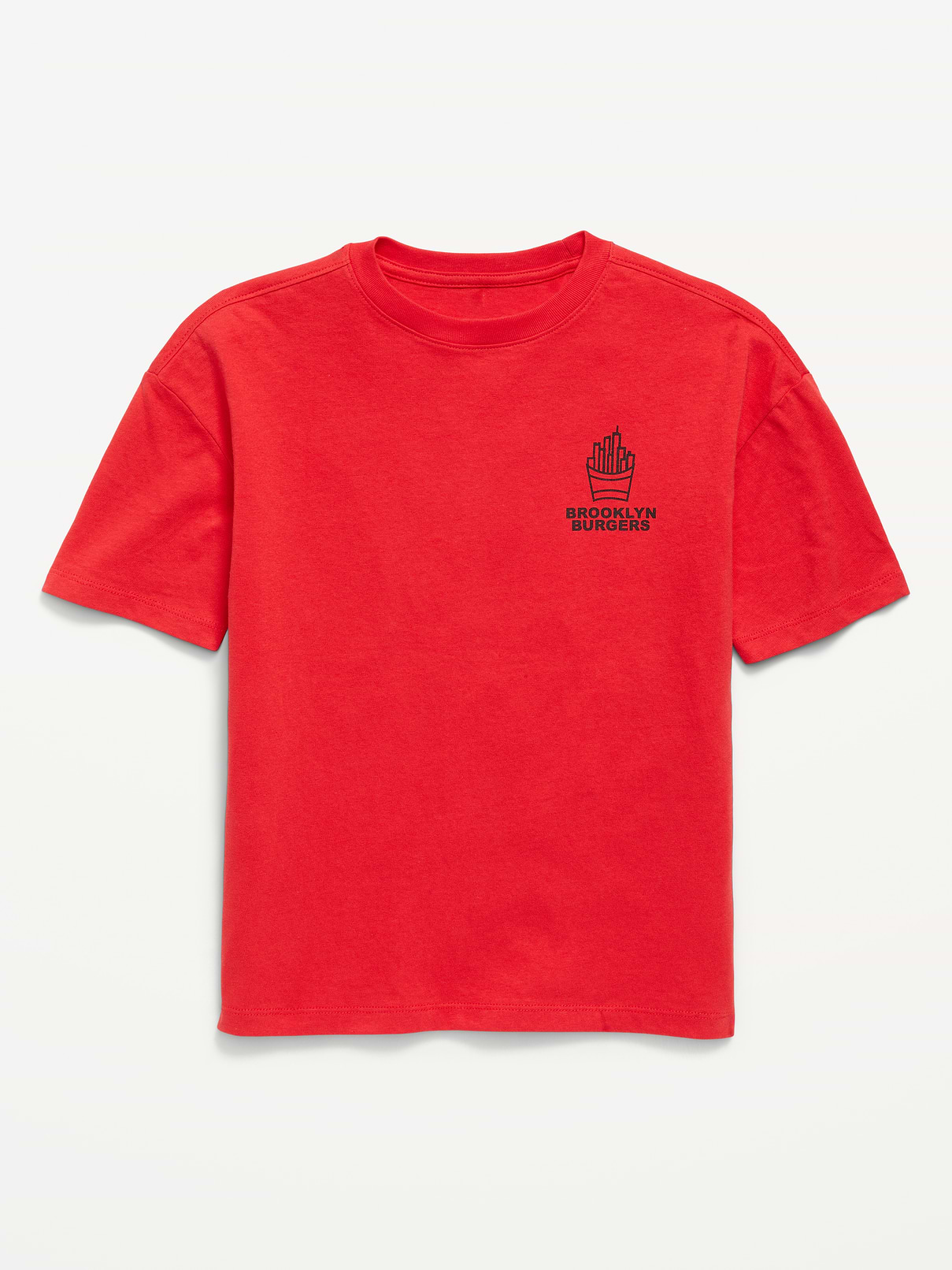 Image number 1 showing, Oversized Short-Sleeve Graphic T-Shirt for Boys