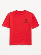 Image number 1 showing, Oversized Short-Sleeve Graphic T-Shirt for Boys