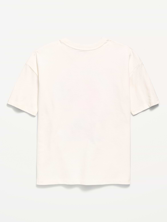 Oversized Short-Sleeve Graphic T-Shirt for Boys