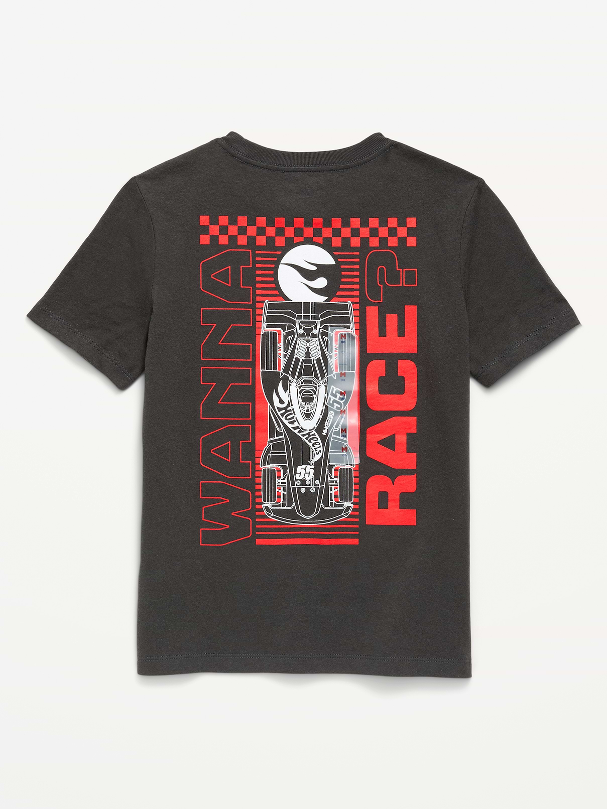 L'image numéro 2 présente T-shirt à imprimé Hot Wheels unisexe pour enfant