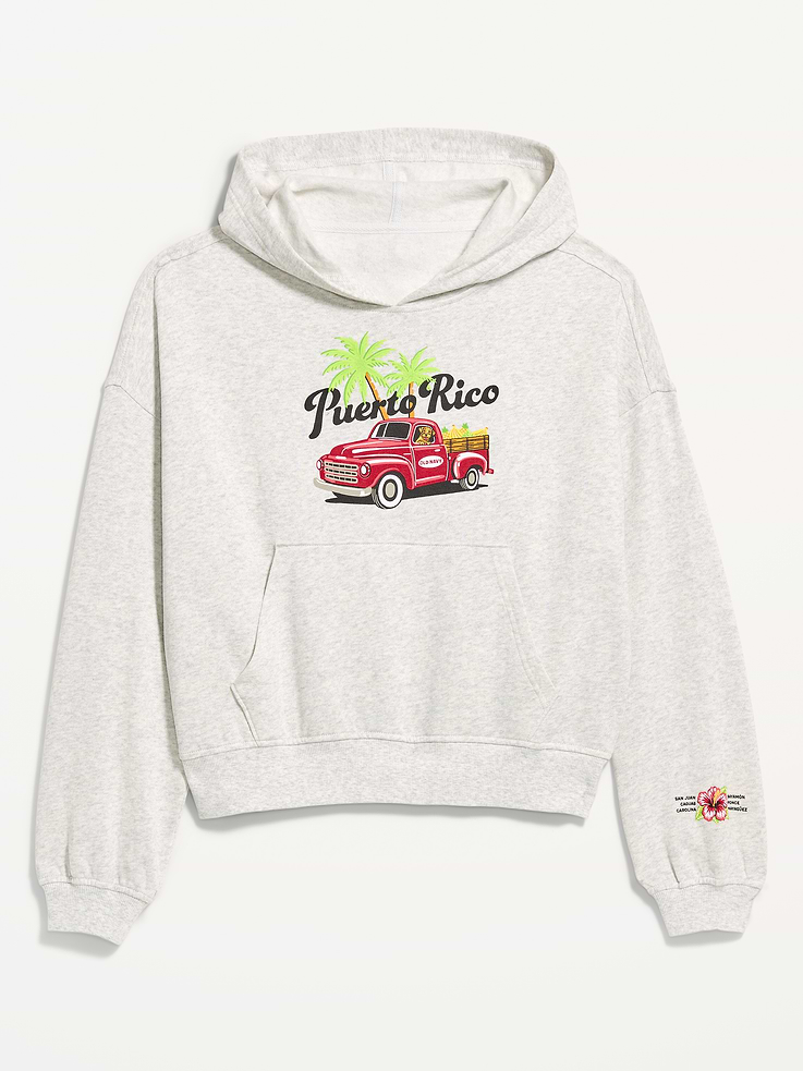 Image number 4 showing, Oversized Pullover Graphic Hoodie Sweatshirt