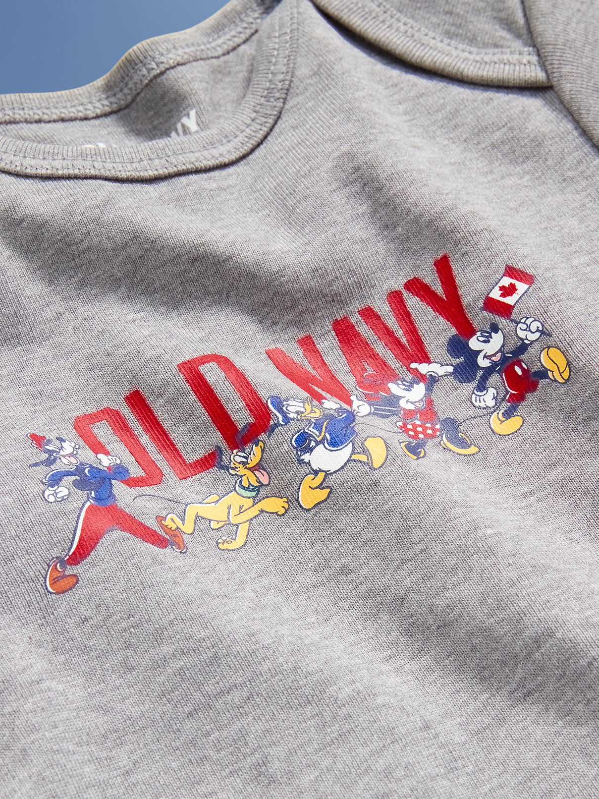 Image 3 of 5, Old Navy x Disney© Short-Sleeve Flag Logo-Graphic Bodysuit for Baby