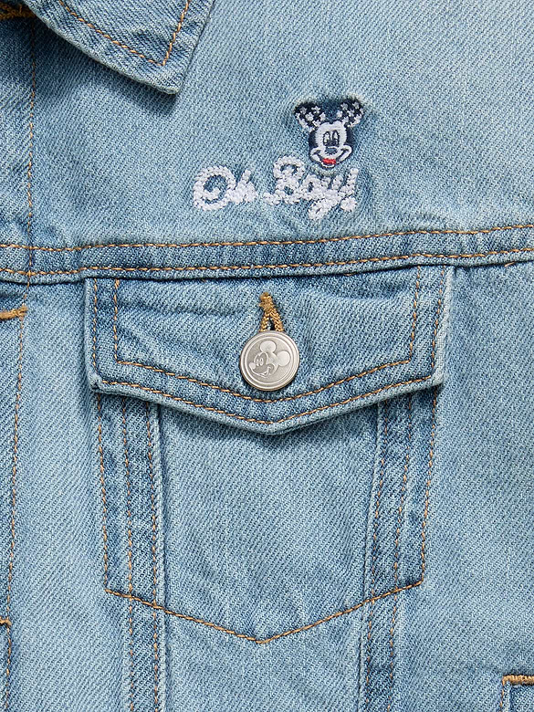 Old Navy x Disney Mickey Mouse Gender-Neutral Denim Trucker Jacket for Kids