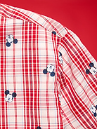 Image number 5 showing, Old Navy x Disney Mickey Mouse Short-Sleeve Plaid Shirt for Boys