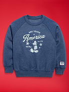 Image number 2 showing, Old Navy x Disney Mickey Mouse Oversized Gender-Neutral Crew-Neck Sweatshirt for Kids
