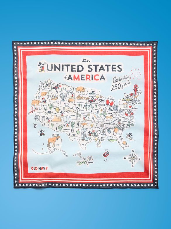 Old Navy x Disney Cotton Scarf