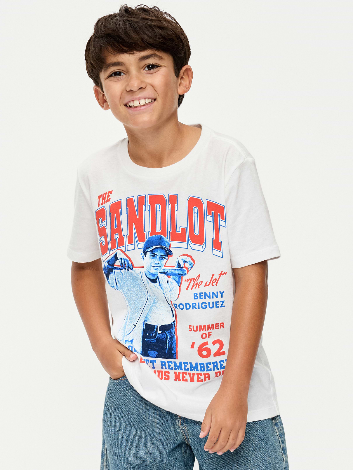 L'image numéro 1 présente T-shirt à imprimé The Sandlot™ unisexe pour enfant